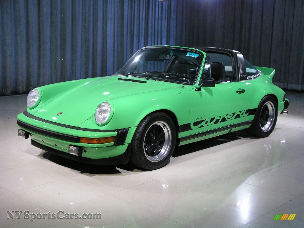 1974 Porsche 911 Carrera Targa,  Viper Green / Black