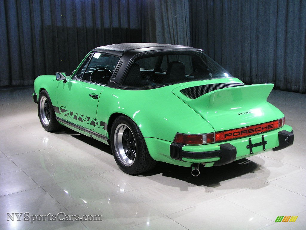 1974 Porsche 911 Carrera Targa,  Viper Green / Black