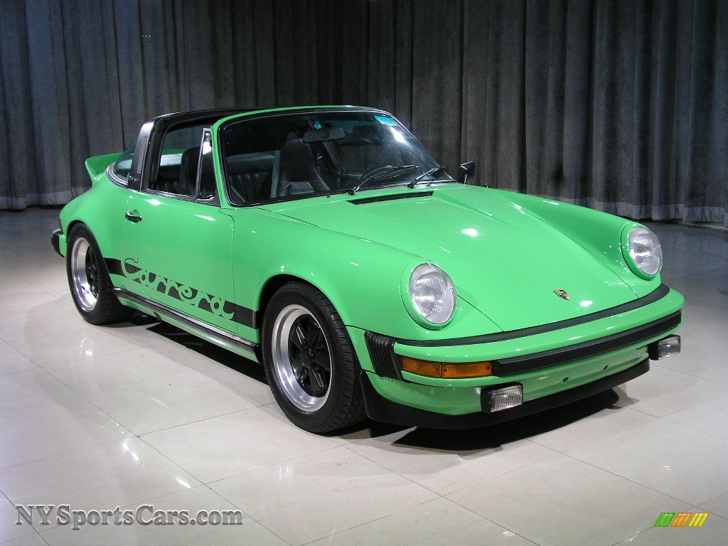 1974 Porsche 911 Carrera Targa,  Viper Green / Black