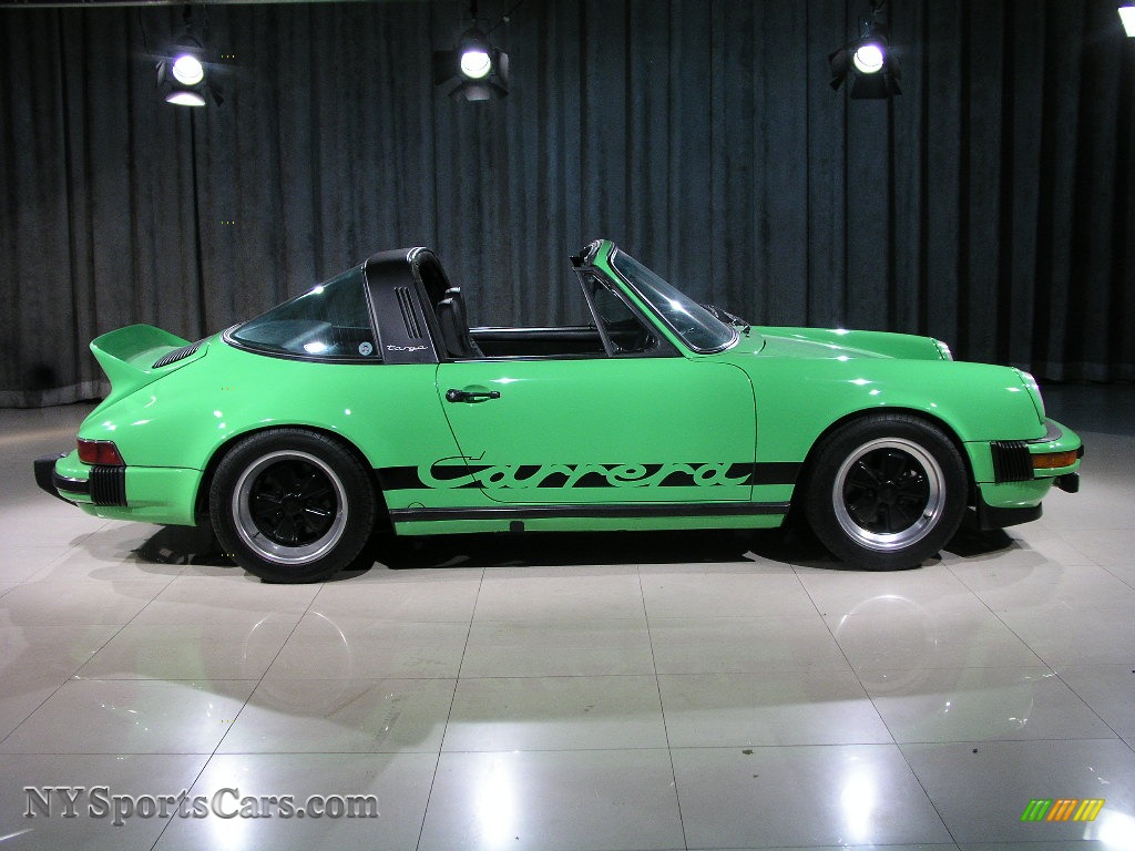 1974 Porsche 911 Carrera Targa,  Viper Green / Black