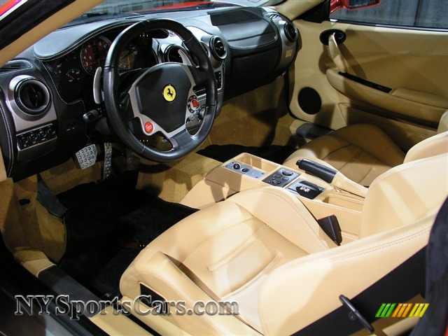 2005 Ferrari F430 Coupe F1,  Red / Beige