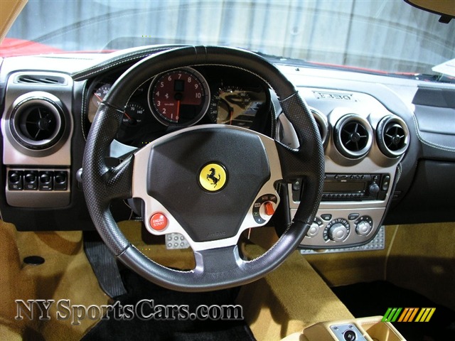 2005 Ferrari F430 Coupe F1,  Red / Beige