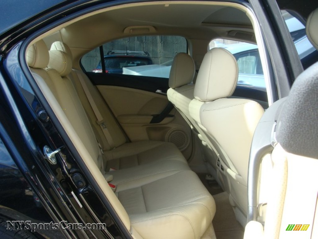 2012 TSX Technology Sedan - Crystal Black Pearl / Taupe photo #24