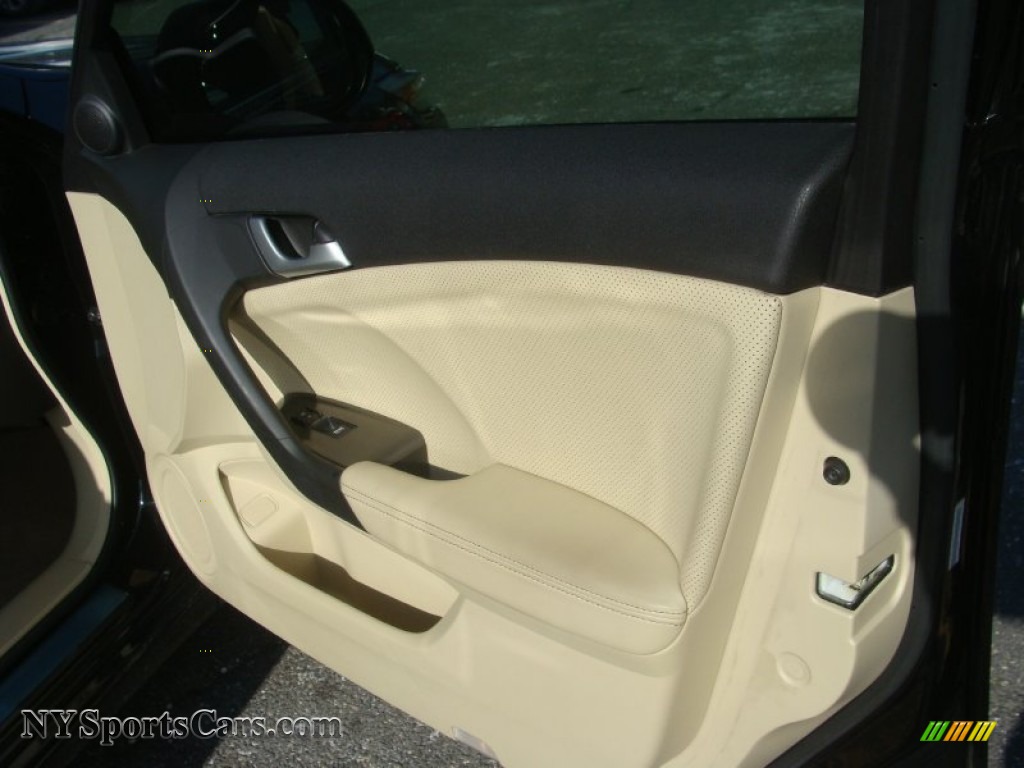 2012 TSX Technology Sedan - Crystal Black Pearl / Taupe photo #25