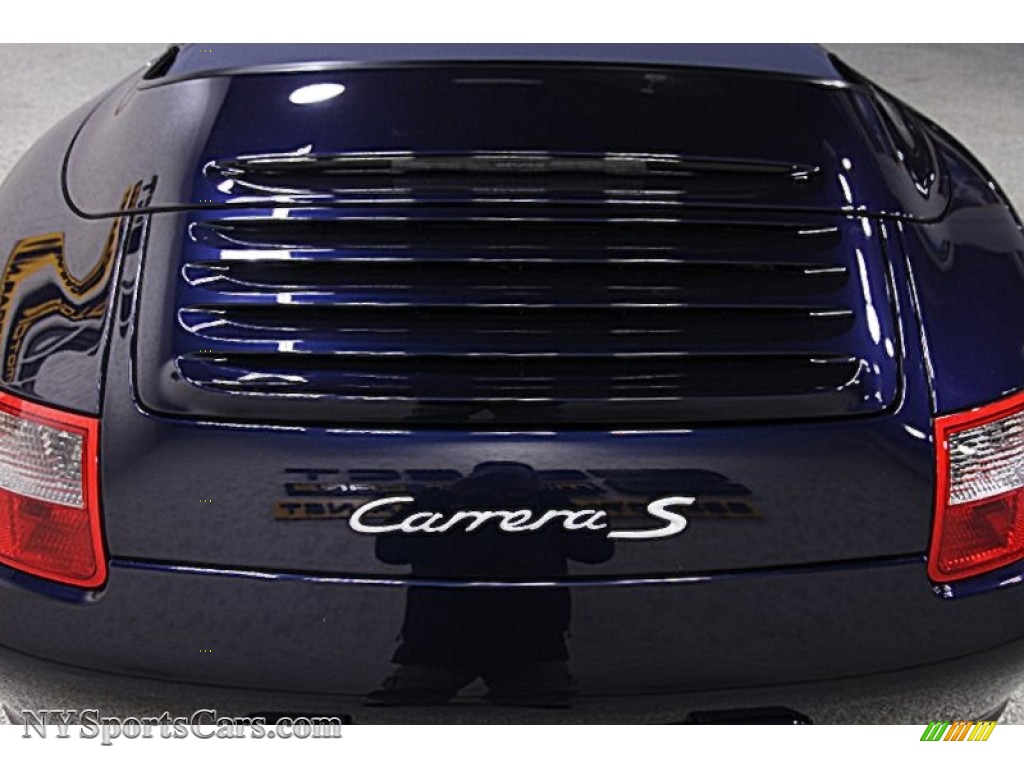 2008 911 Carrera S Cabriolet - Midnight Blue Metallic / Sand Beige photo #5