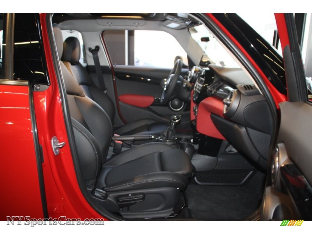 2015 Cooper S Hardtop 4 Door - Blazing Red Metallic / Carbon Black photo #19