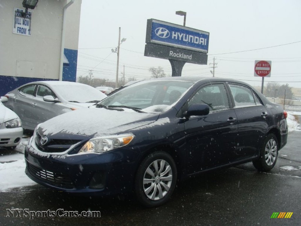 2012 Toyota Corolla LE In Nautical Blue Metallic Photo 10 800225 NYSportsCars Cars 