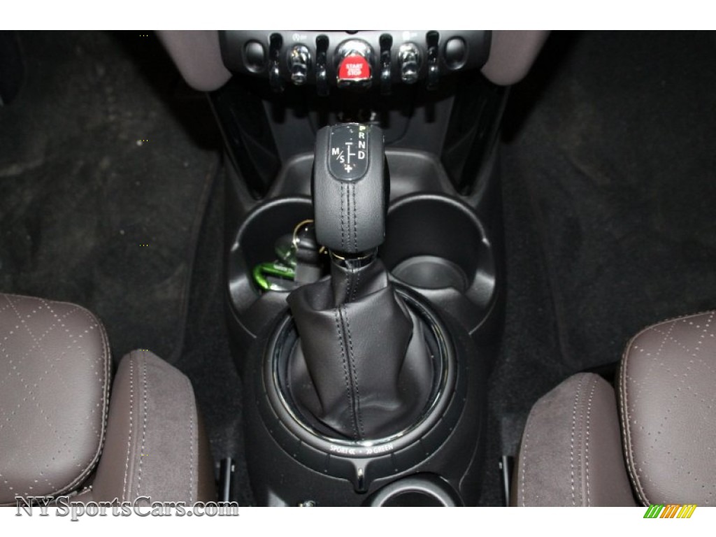 2015 Cooper S Hardtop 2 Door - British Racing Green II Metallic / Punch Dark Truffle/Carbon Black photo #15