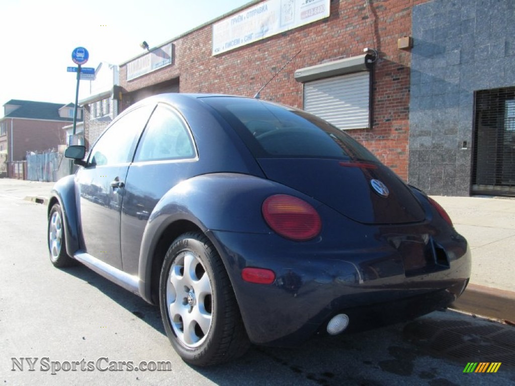 1999 New Beetle GLS Coupe - Batik Blue Metallic / Cream photo #16