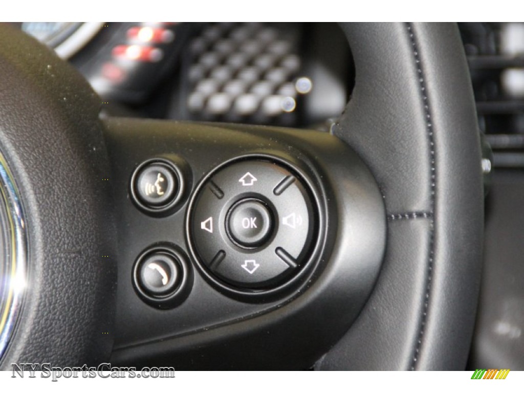 2015 Cooper S Hardtop 4 Door - Pepper White / Carbon Black photo #18