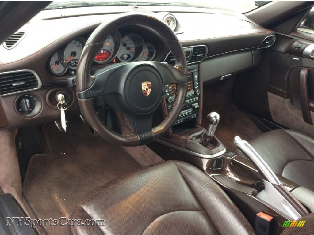 2011 911 Carrera 4S Cabriolet - Macadamia Metallic / Cocoa photo #11