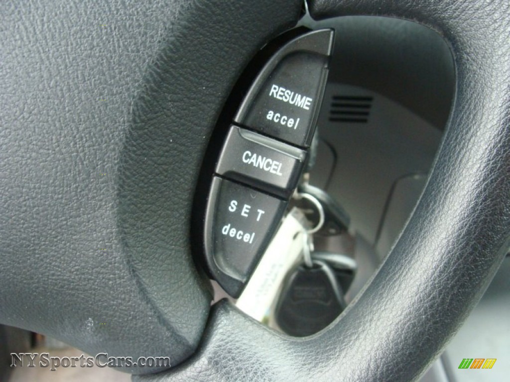 2005 Civic LX Sedan - Magnesium Metallic / Gray photo #14