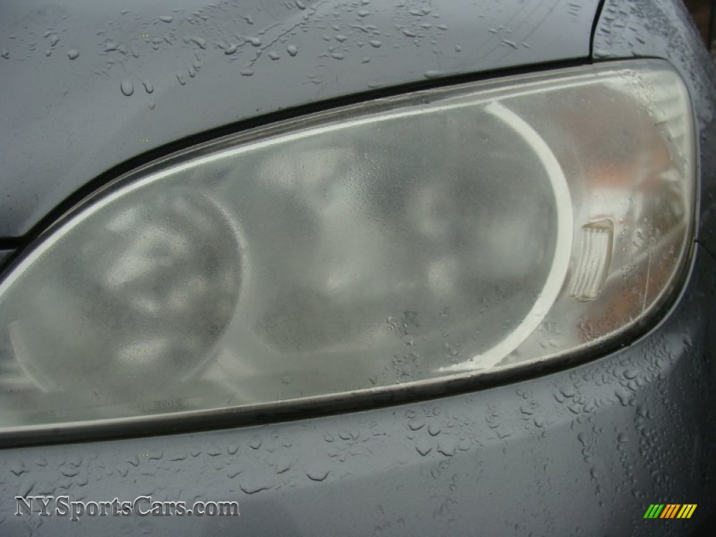 2005 Civic LX Sedan - Magnesium Metallic / Gray photo #28