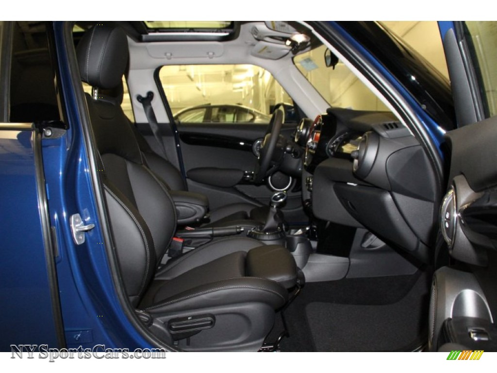 2015 Cooper S Hardtop 4 Door - Deep Blue Metallic / Carbon Black photo #9