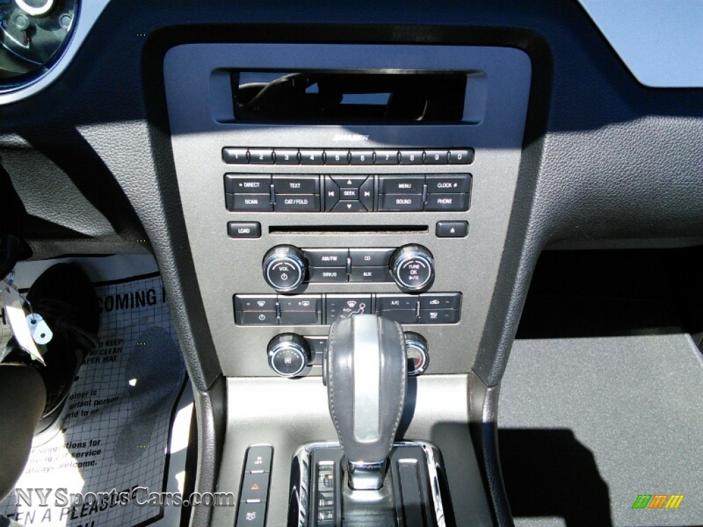 2014 Mustang V6 Premium Convertible - Sterling Gray / Charcoal Black photo #11