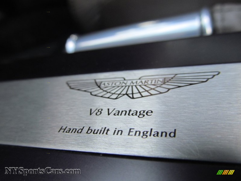 2008 V8 Vantage Coupe - Mercury Silver / Bitter Chocolate photo #43