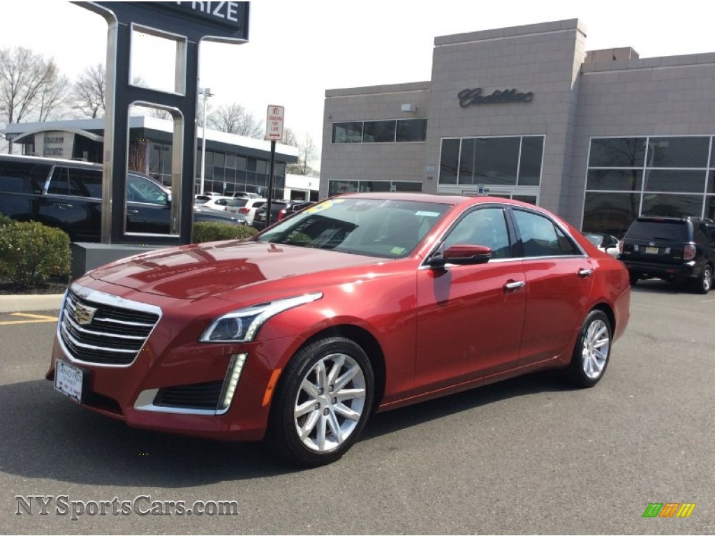 2015 Cadillac CTS 2.0T Luxury AWD Sedan in Red Obsession Tintcoat photo