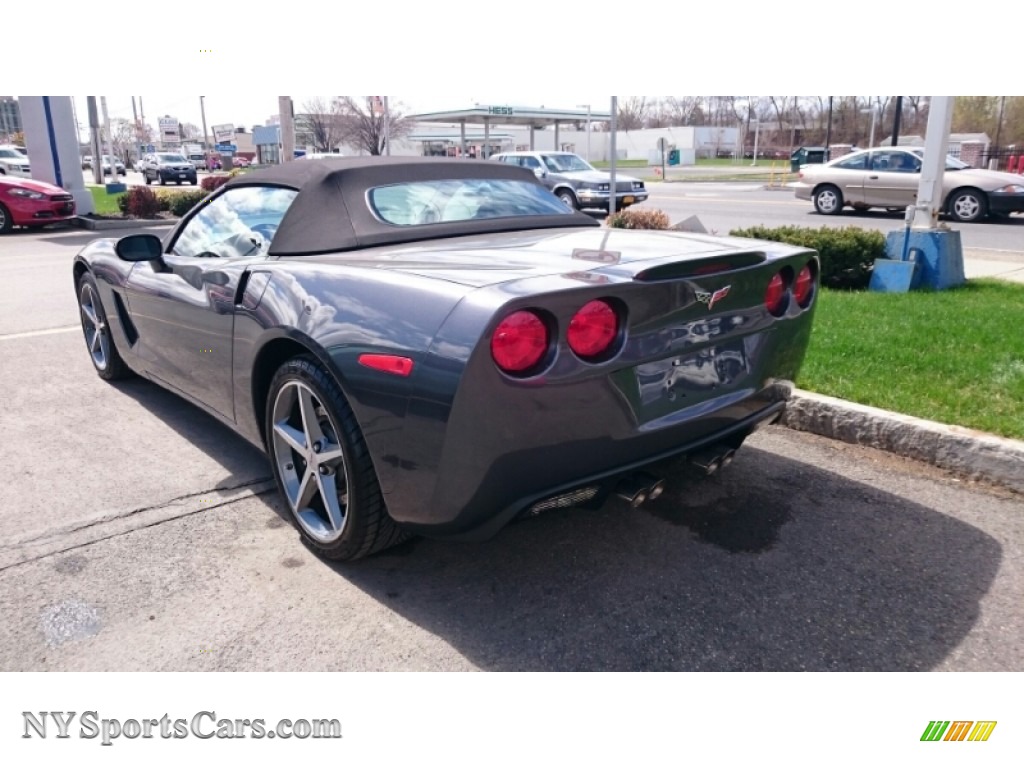 2013 Corvette Convertible - Cyber Gray Metallic / Ebony photo #4