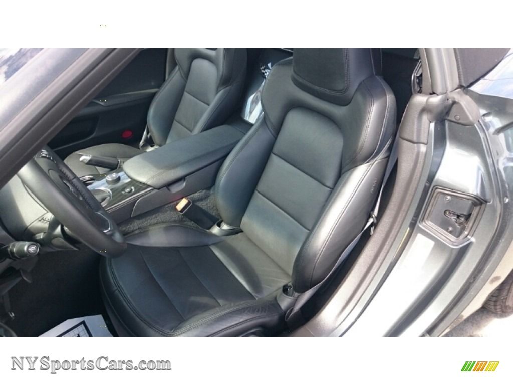 2013 Corvette Convertible - Cyber Gray Metallic / Ebony photo #10