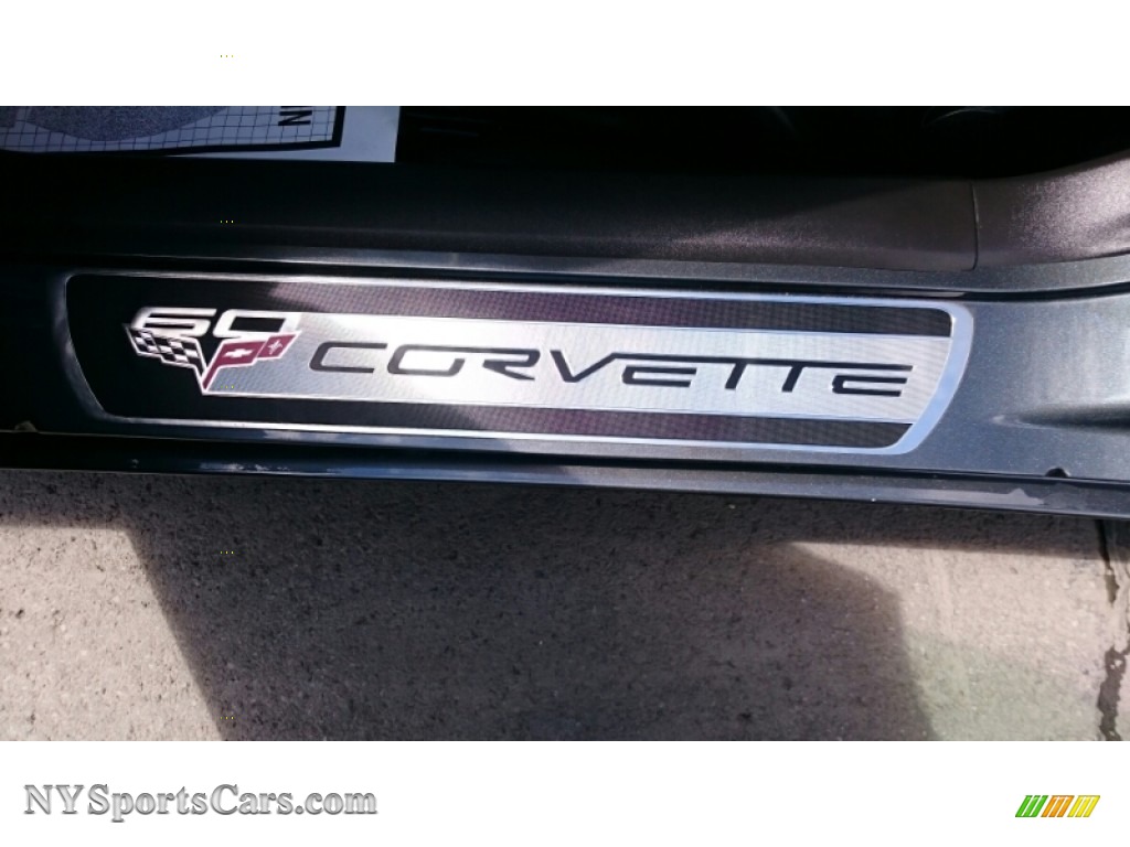2013 Corvette Convertible - Cyber Gray Metallic / Ebony photo #11