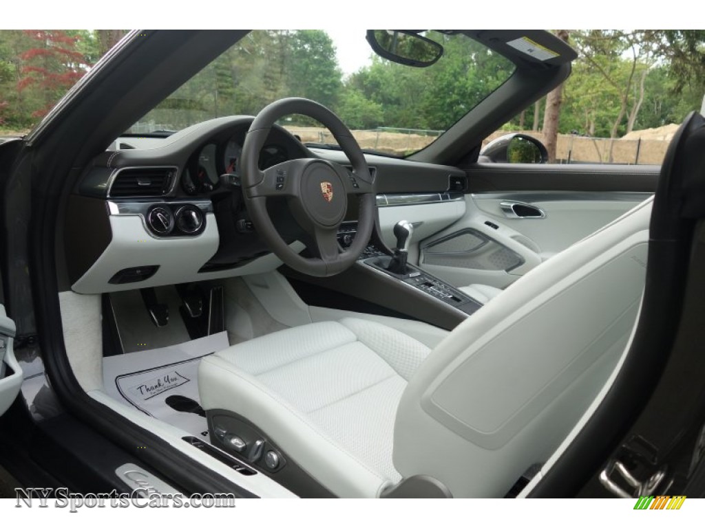 2014 911 Carrera S Cabriolet - Agate Grey Metallic / Agate Grey/Pebble Grey photo #10