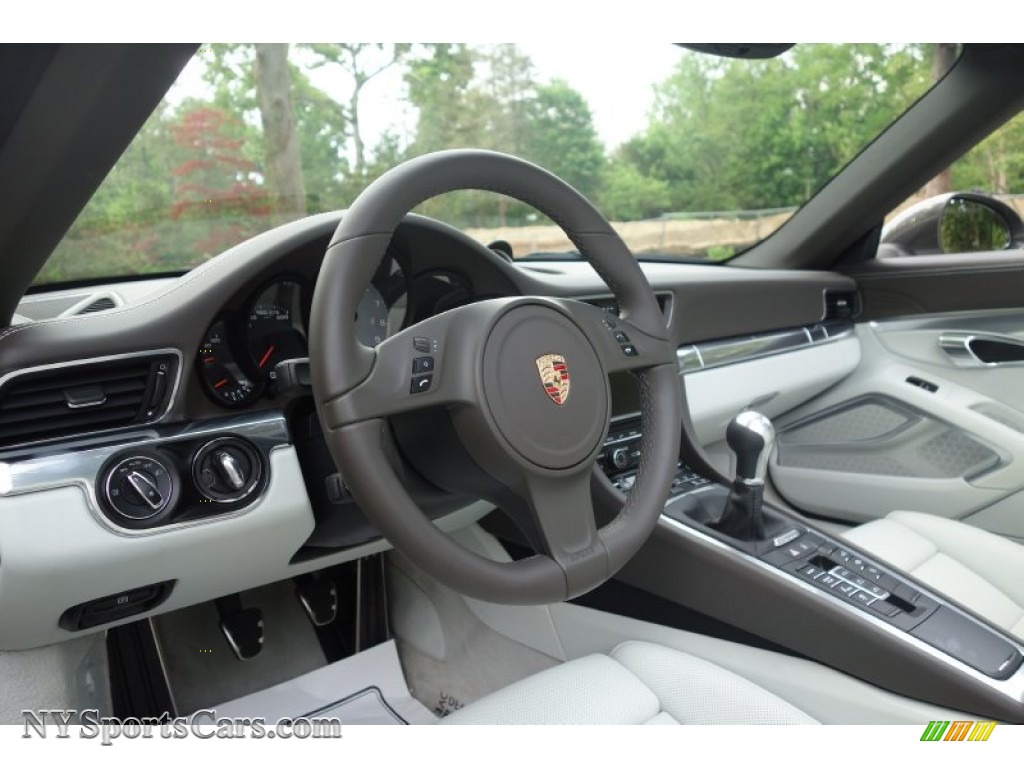2014 911 Carrera S Cabriolet - Agate Grey Metallic / Agate Grey/Pebble Grey photo #12