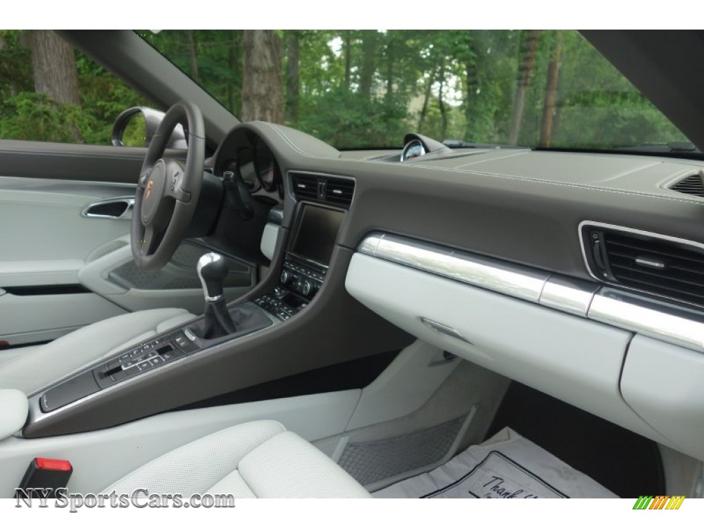 2014 911 Carrera S Cabriolet - Agate Grey Metallic / Agate Grey/Pebble Grey photo #18