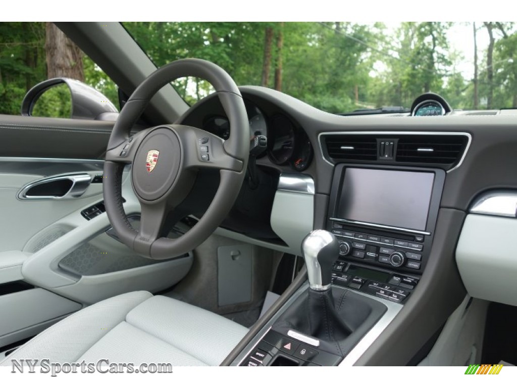 2014 911 Carrera S Cabriolet - Agate Grey Metallic / Agate Grey/Pebble Grey photo #19