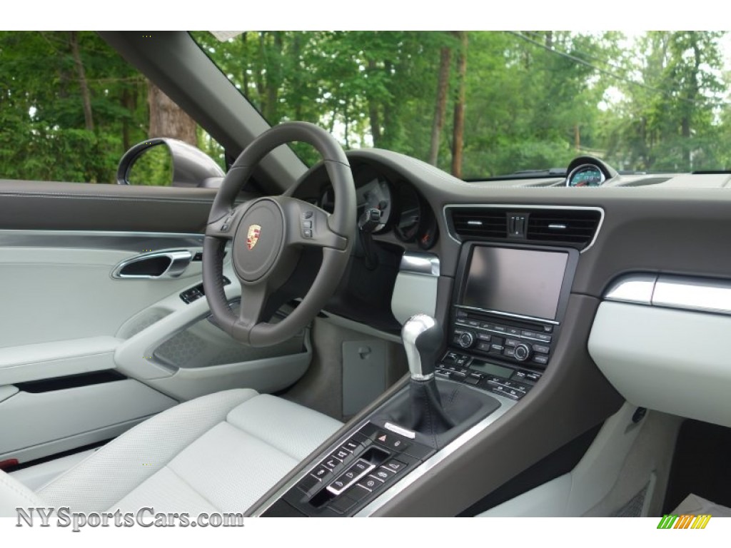 2014 911 Carrera S Cabriolet - Agate Grey Metallic / Agate Grey/Pebble Grey photo #20