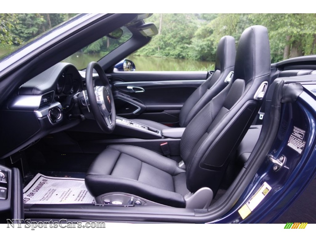 2013 911 Carrera S Cabriolet - Dark Blue Metallic / Black photo #11
