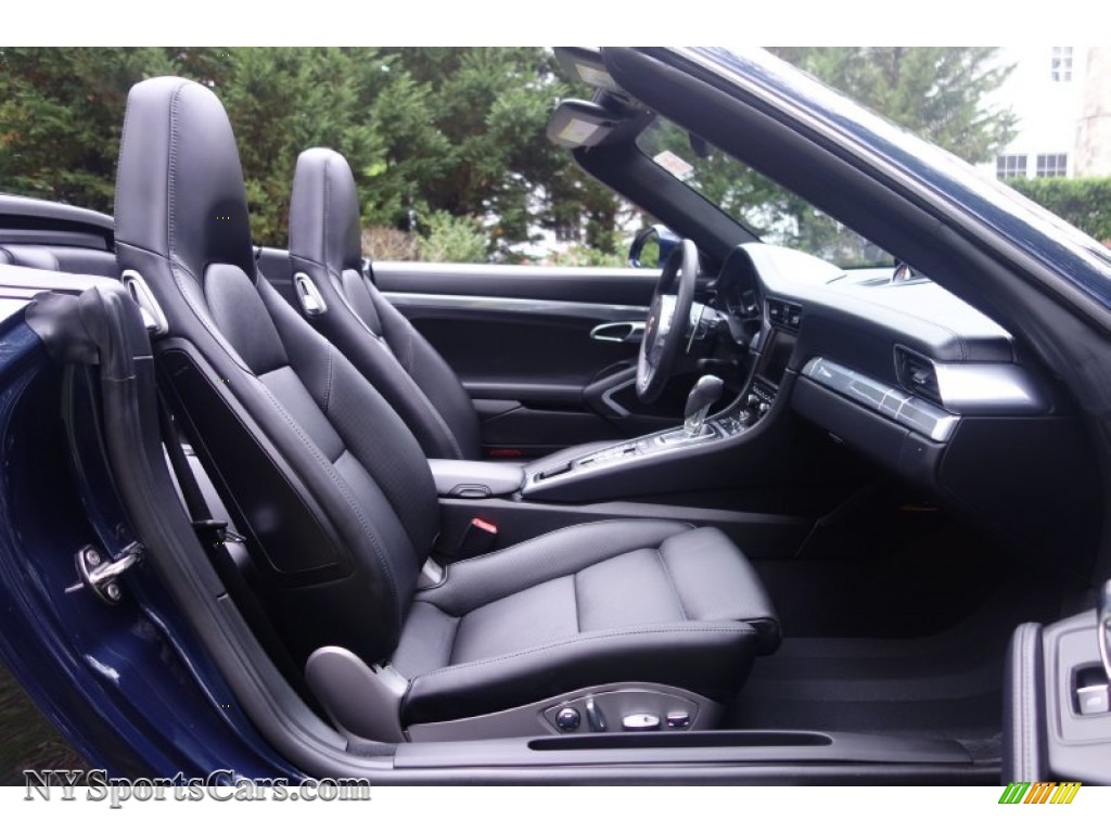 2013 911 Carrera S Cabriolet - Dark Blue Metallic / Black photo #14