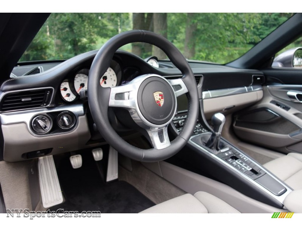 2015 911 Carrera 4S Cabriolet - Agate Grey Metallic / Black/Platinum Grey photo #15