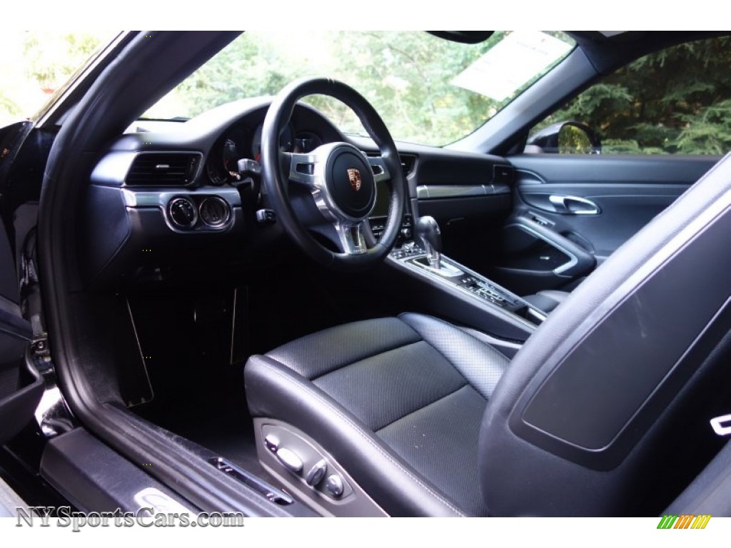 2014 911 Carrera 4S Coupe - Black / Black photo #10