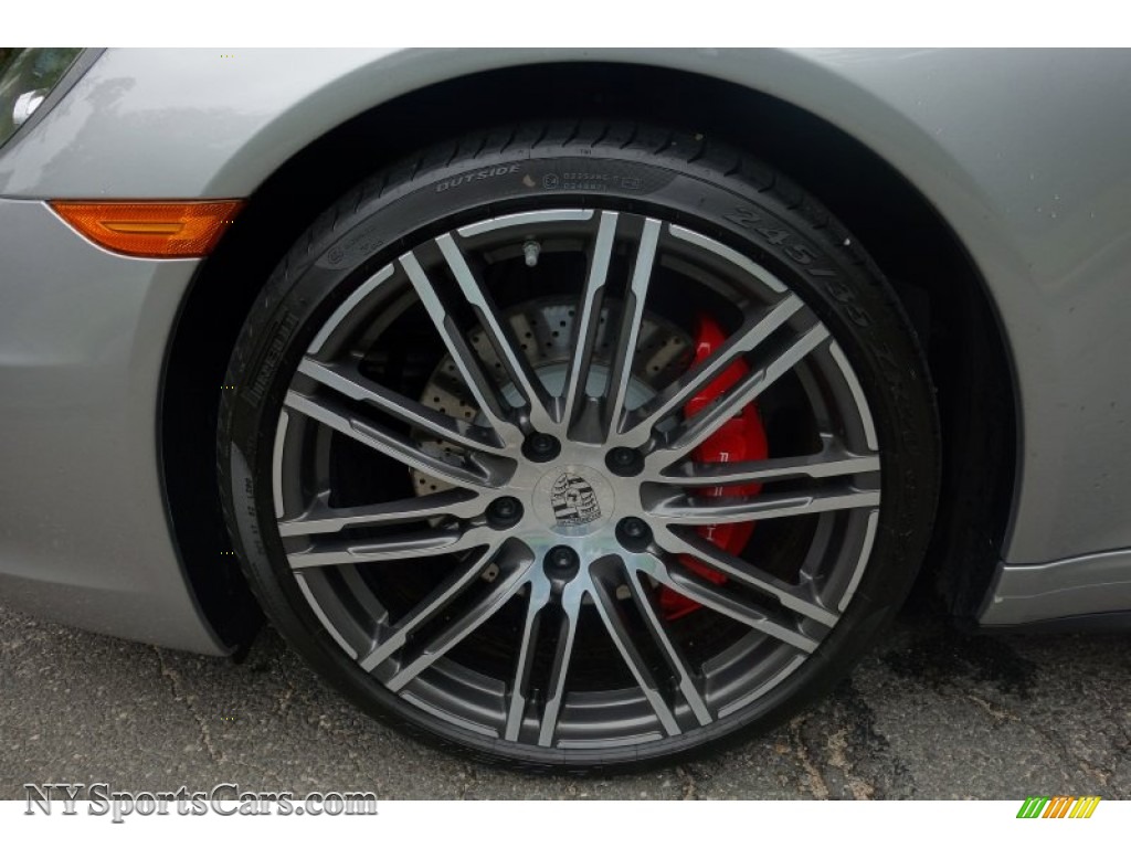 2015 911 Targa 4S - GT Silver Metallic / Black photo #9