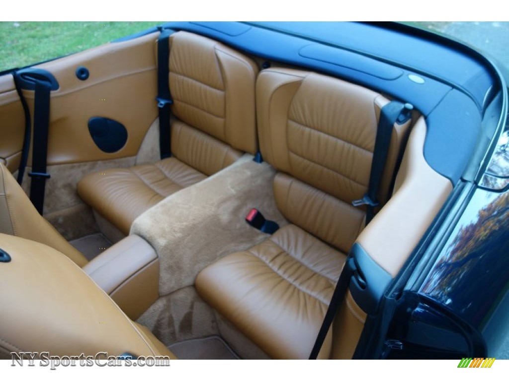 2003 911 Carrera 4 Cabriolet - Midnight Blue Metallic / Cinnamon Brown photo #21