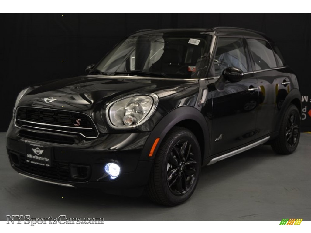 Absolute Black Metallic / Carbon Black Mini Countryman Cooper S All4