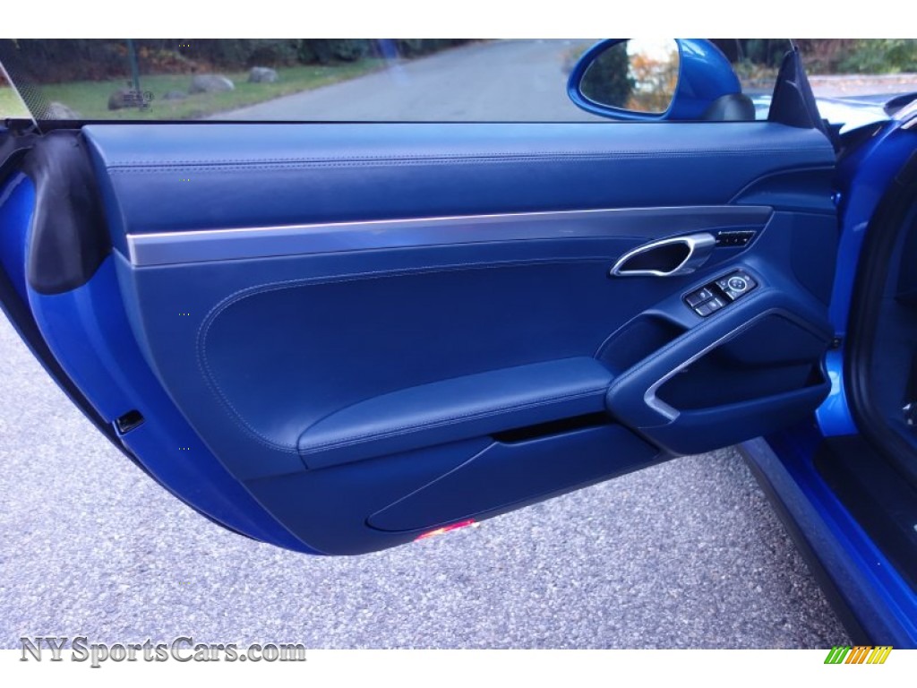 2015 911 Carrera 4 Coupe - Sapphire Blue Metallic / Yachting Blue photo #12
