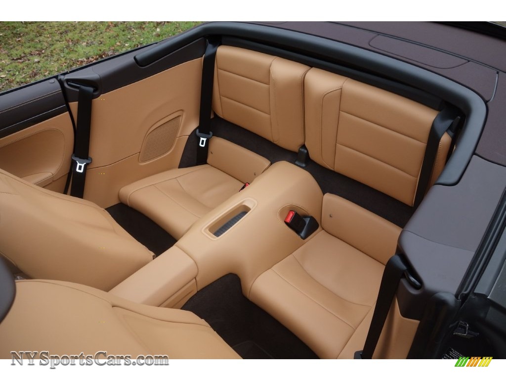 2014 911 Carrera 4S Cabriolet - Agate Grey Metallic / Espresso/Cognac Natural Leather photo #20