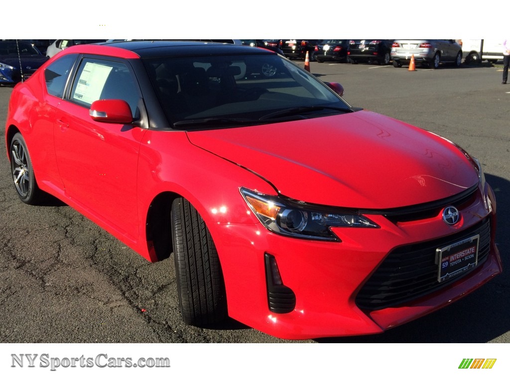 Absolutely Red / Dark Charcoal Scion tC 