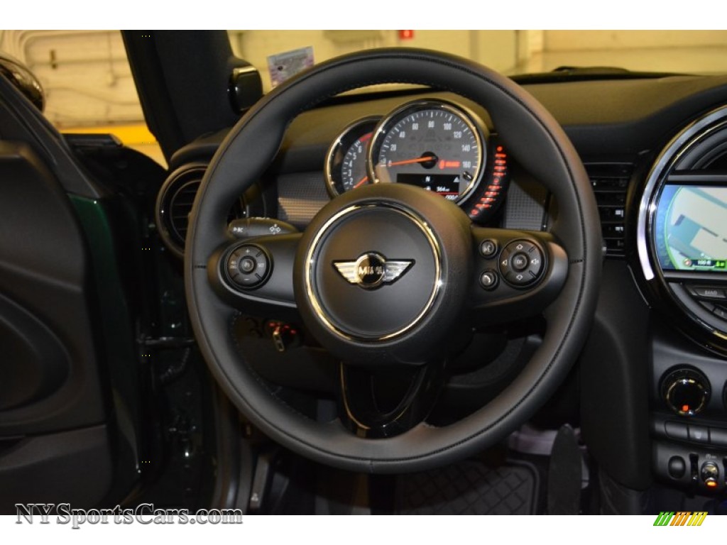 2016 Hardtop Cooper 2 Door - British Racing Green II Metallic / Carbon Black photo #16