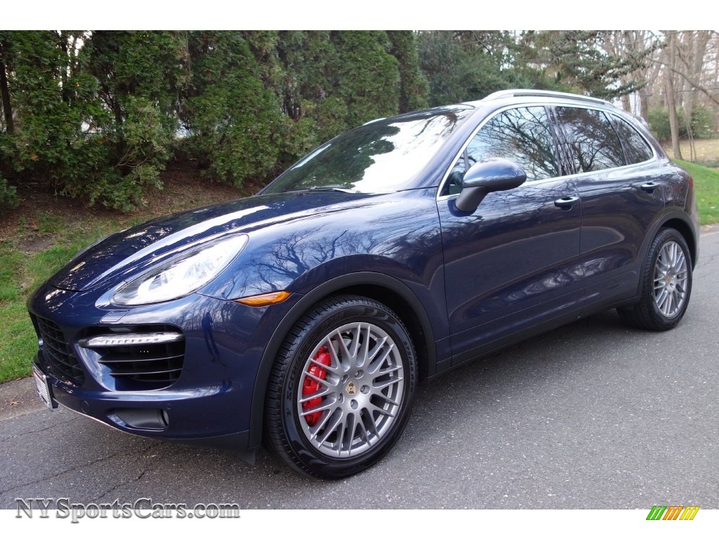 2011 Porsche Cayenne Turbo in Dark Blue Metallic A86284