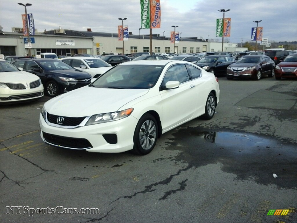 2014 Accord LX-S Coupe - White Orchid Pearl / Ivory photo #3