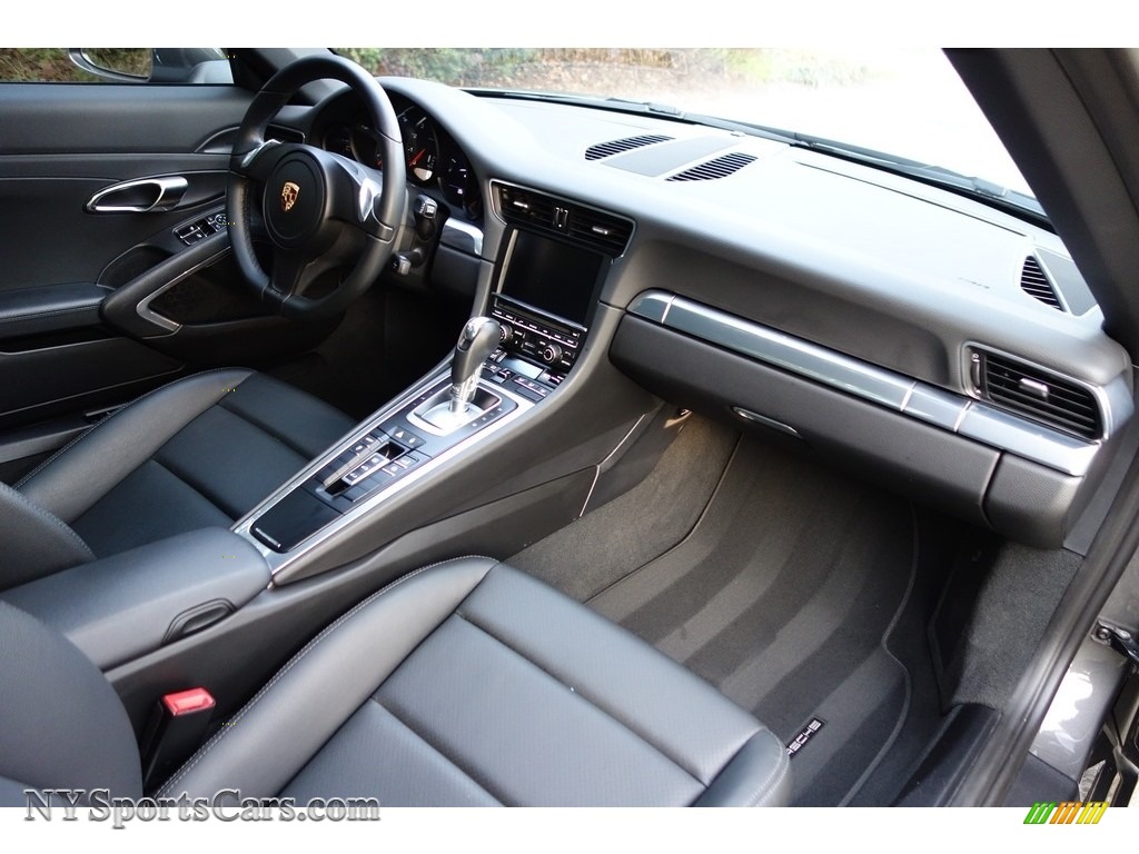 2014 911 Carrera Coupe - Agate Grey Metallic / Black photo #15