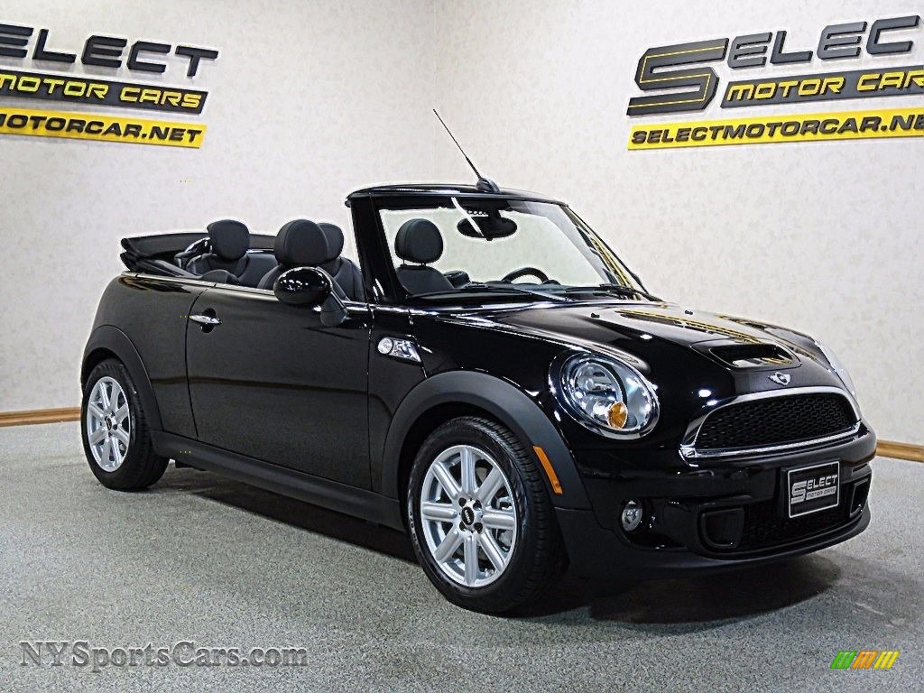 2013 Mini Cooper S Convertible In Midnight Black Metallic Photo 6 297638 NYSportsCars 
