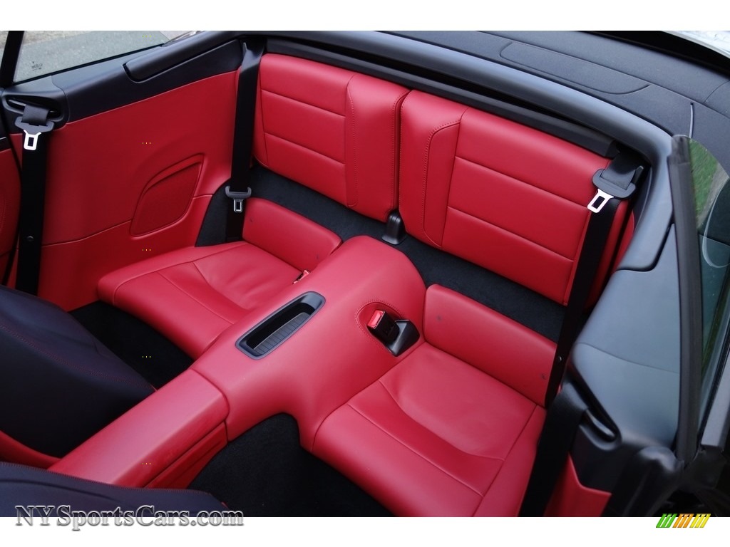 2015 911 Turbo S Cabriolet - Basalt Black Metallic / Black/Garnet Red photo #19
