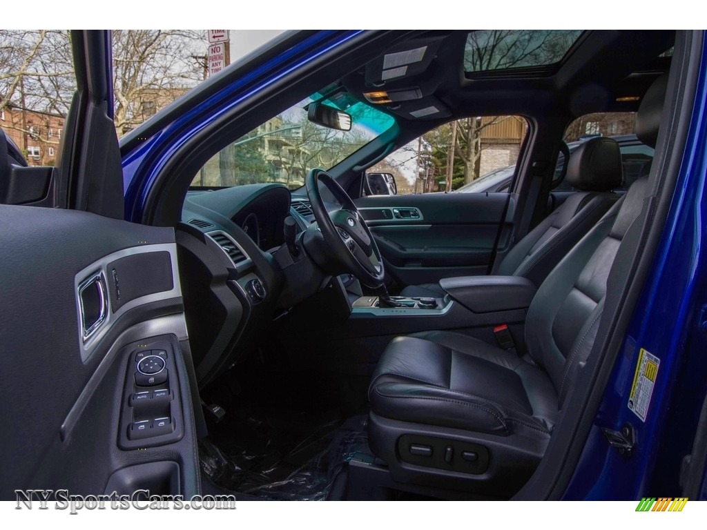 2014 Explorer XLT 4WD - Deep Impact Blue / Charcoal Black photo #15