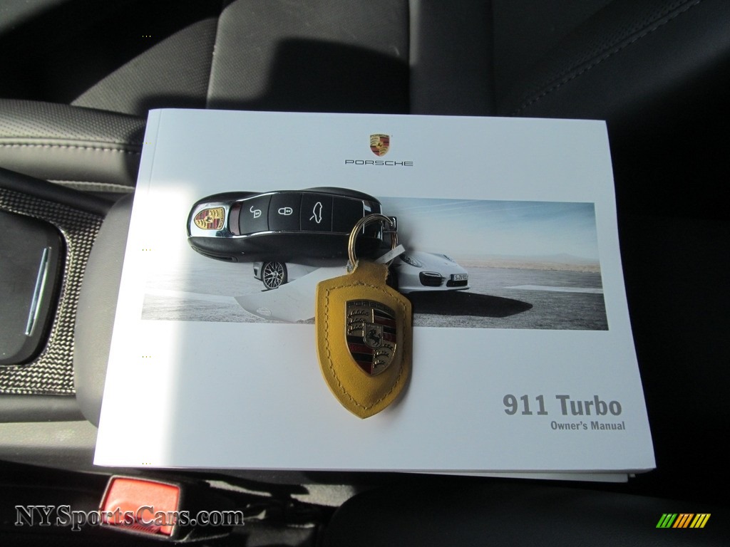 2014 911 Turbo S Coupe - White / Black photo #46