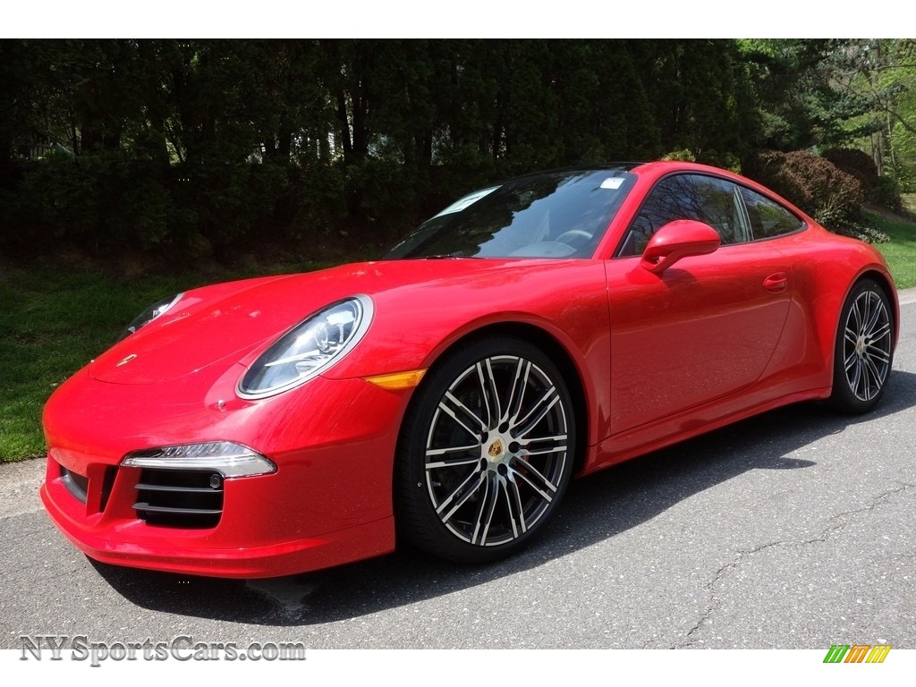 2016 911 Carrera 4S Coupe - Guards Red / Black photo #1