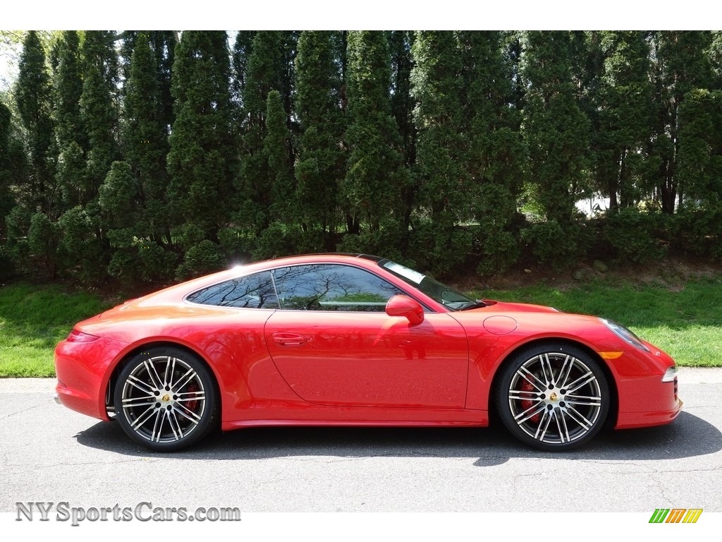 2016 911 Carrera 4S Coupe - Guards Red / Black photo #7