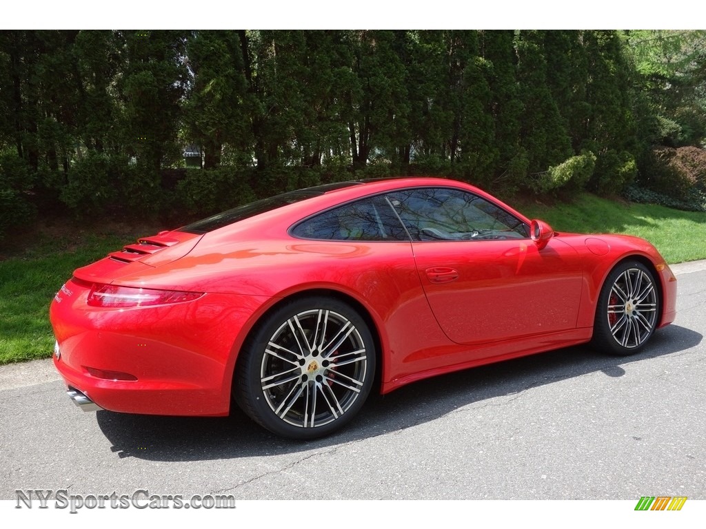 2016 911 Carrera 4S Coupe - Guards Red / Black photo #8